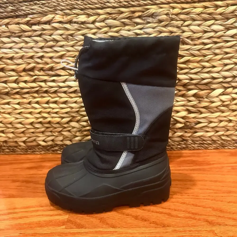 Black L.L. Bean Waterproof Snow Boots sz 13 LL Bean Northwoods Boots